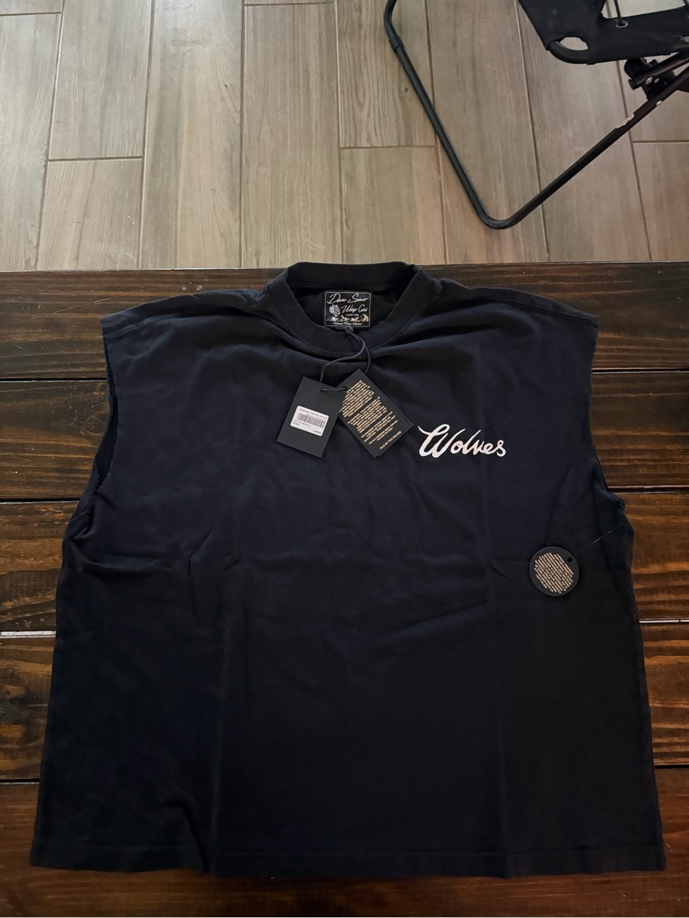 Darc Sport Premium Vintage Box Cut Muscle tee